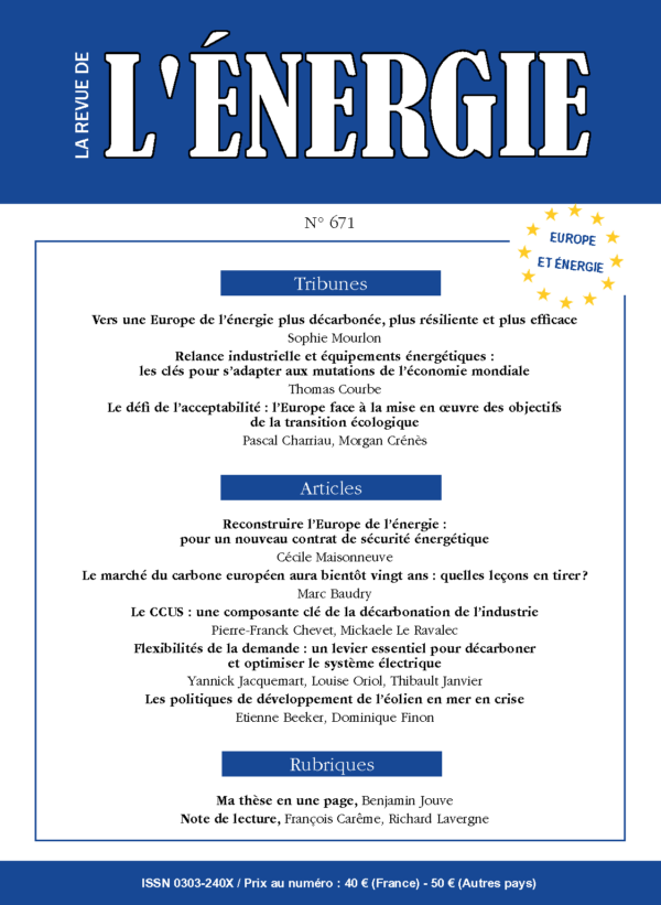 La Revue de l'Énergie n°671