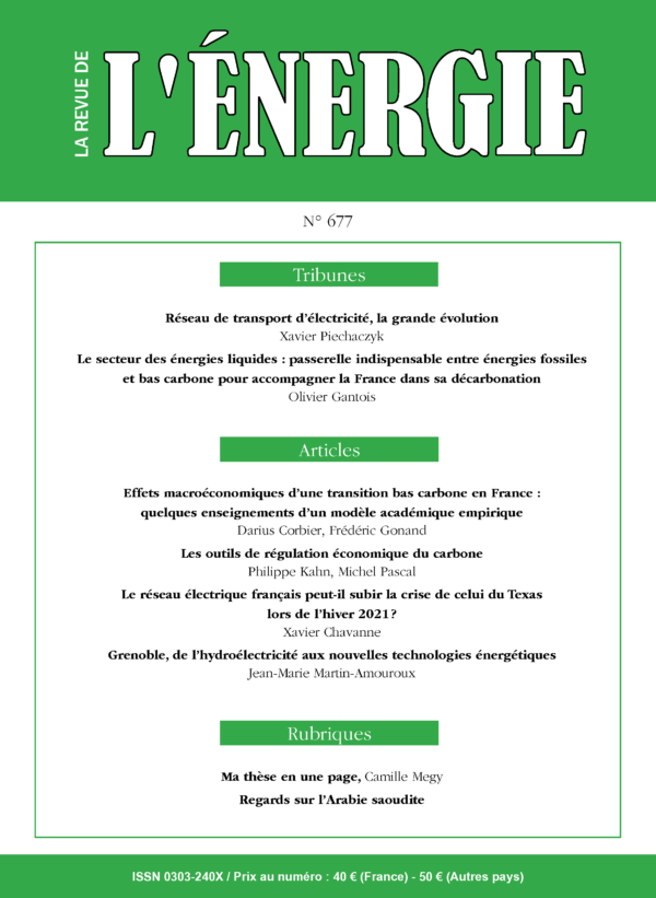 La Revue de l’Énergie n°677