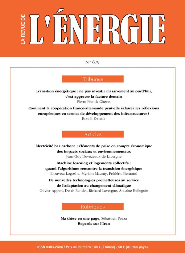 La Revue de l’Énergie n°679