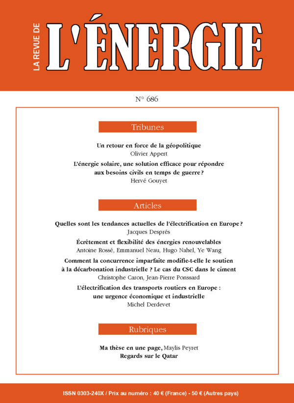 La Revue de l’Énergie n°686